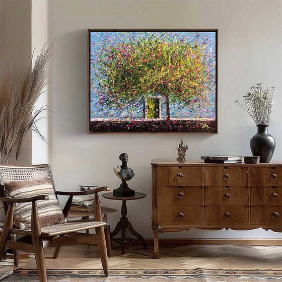 Tree of Spring - framed