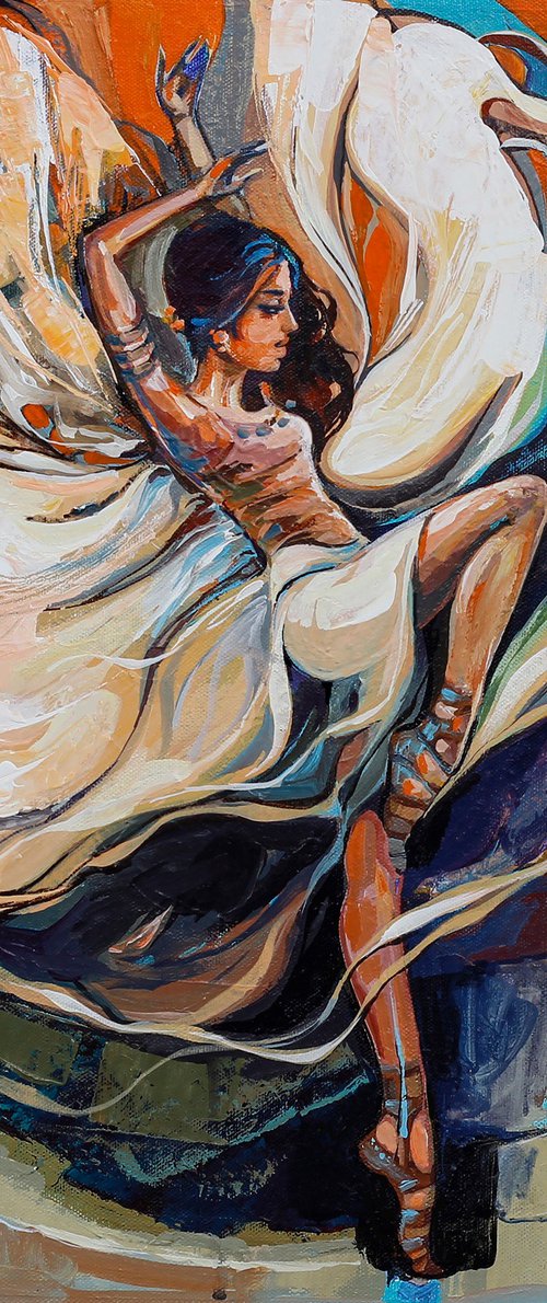 Dance paintings by ARTIST GURDISH PANNU