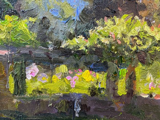 Spring Morning in the Garden