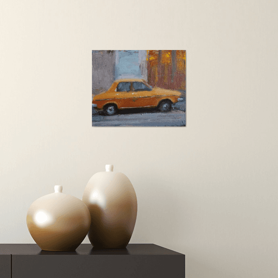 Renault 12 orange