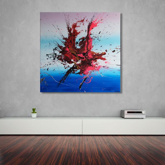 Emotional Release IV (Spirits Of Skies 081041) - 90 x 90 cm - XL (36 x 36 inches)