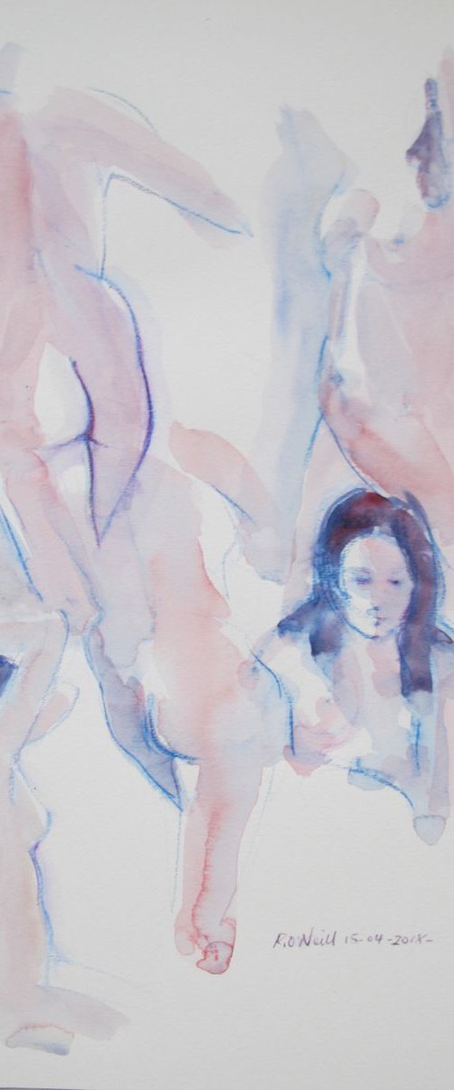 Female nude various poses by Rory O’Neill