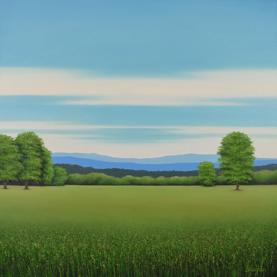 Summer Scene - Blue Sky