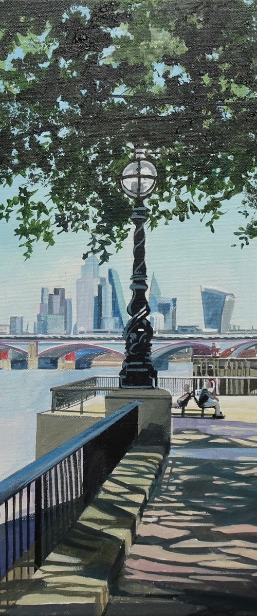 Summer On The Southbank by Joseph Lynch