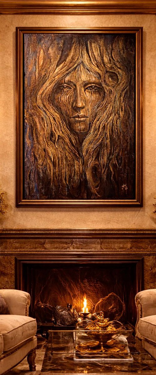 Court of Life. Golden Tree. by Anna Khora