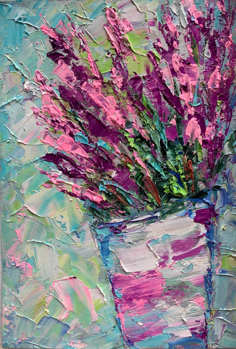 Bouquet of flowers Lavander by Kseniya Kovalenko