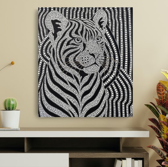 Psychedelic Tiger