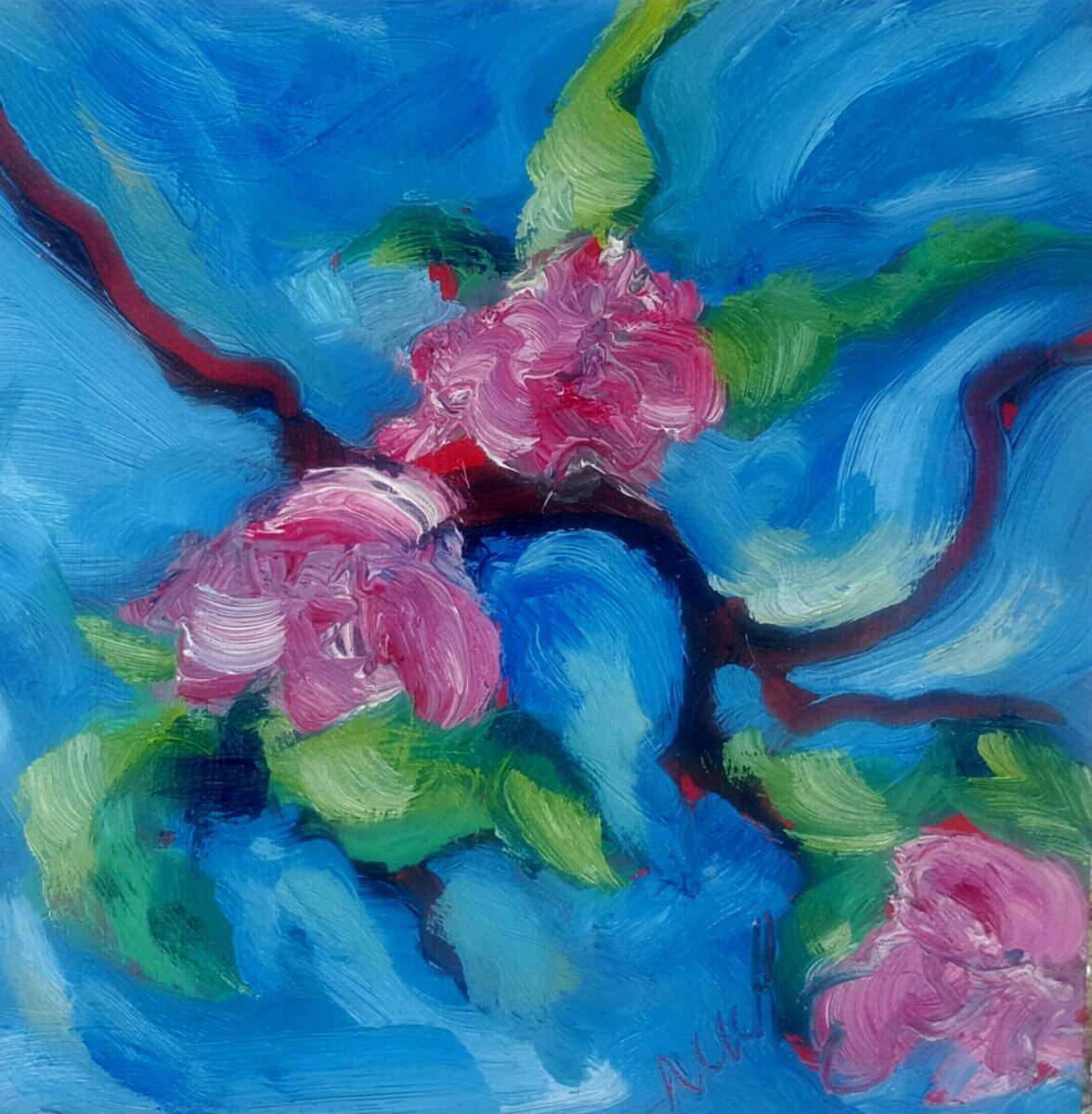 Blossom Bliss by Niki Purcell - Irish Landscape Painting