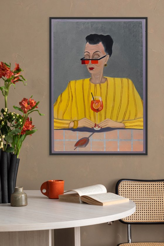 "The Lady with Aperol"
