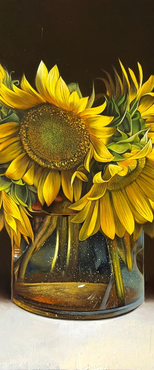 Sunflowers by Anastasia Parfilo