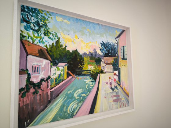 Two Sisters by the Water