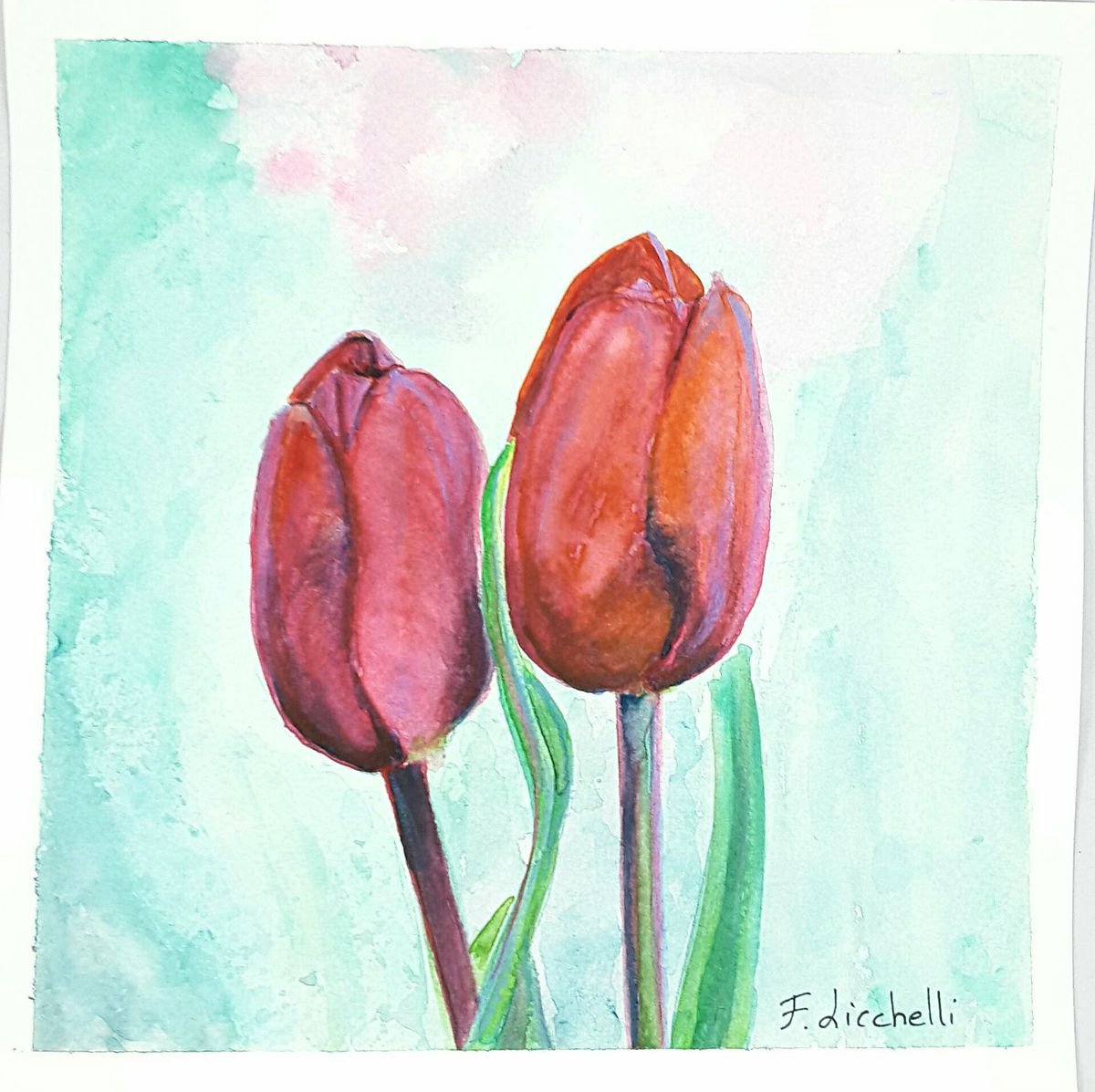 Tulips by Francesca Licchelli