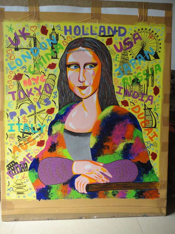 Monalisa !! Pop Art !!