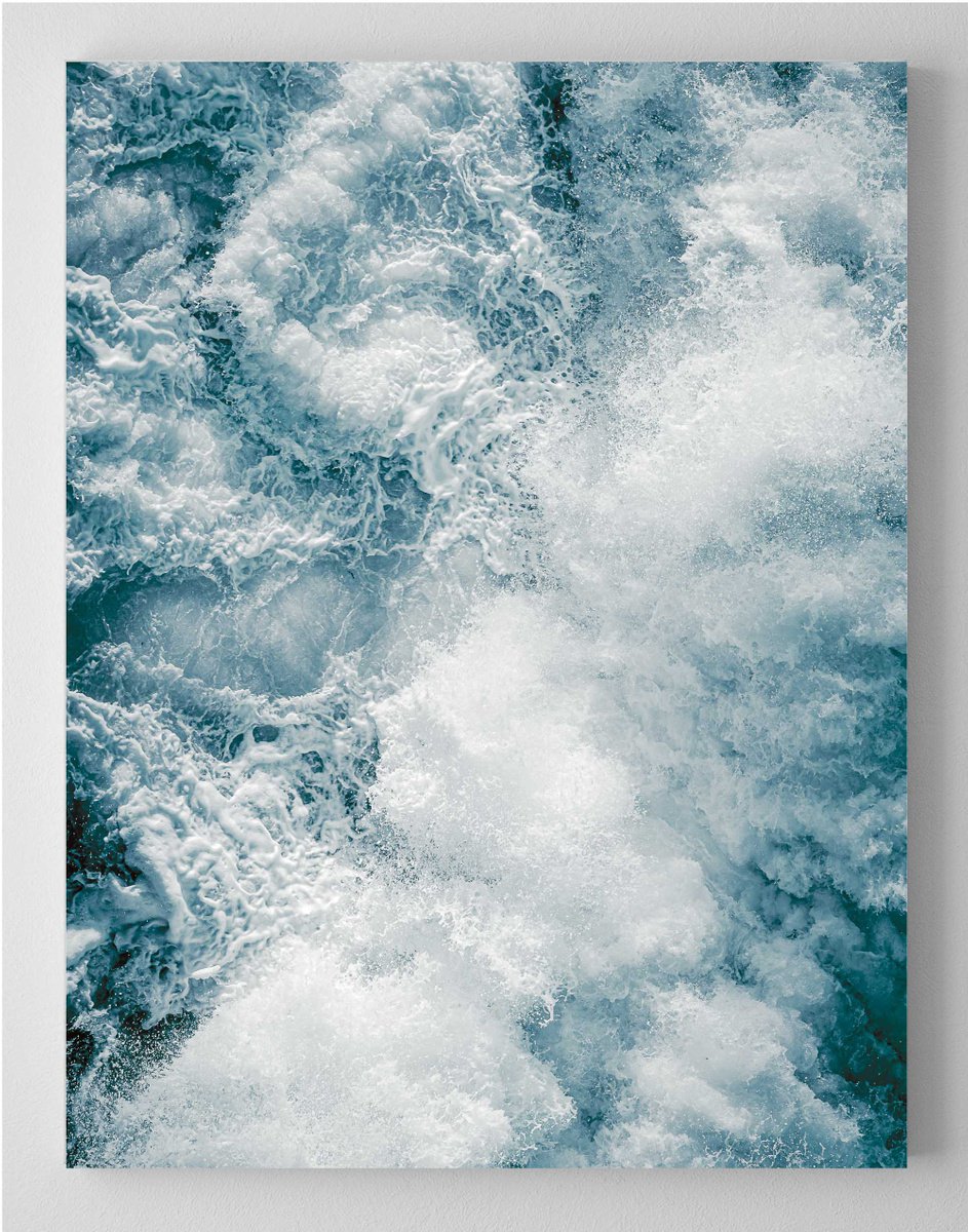 Vertical Aerial Photography from Isle of Skye ’Erato’ - The Sea Nymphs Series by Lynne Douglas