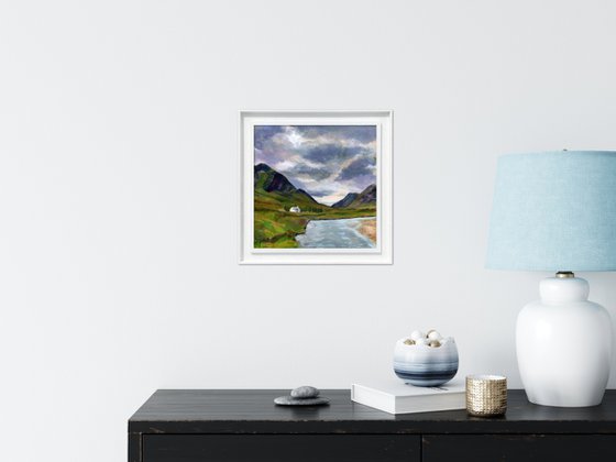 Storm Over Glen Coe Evening