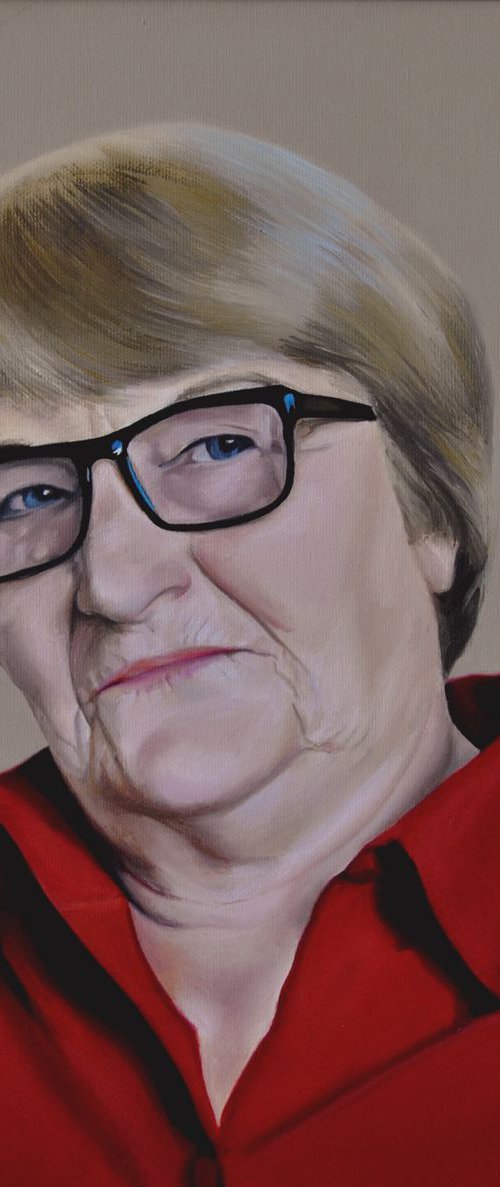 Commissioned portrait by Simona Tsvetkova