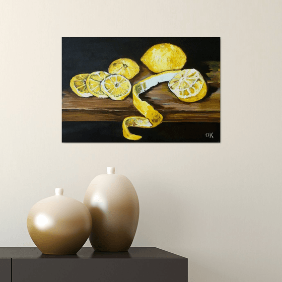 Still life with Lemons