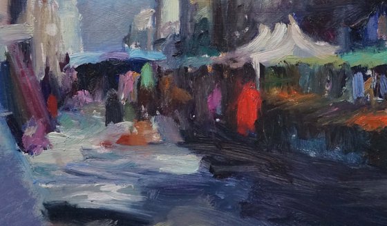 Market in my street, March