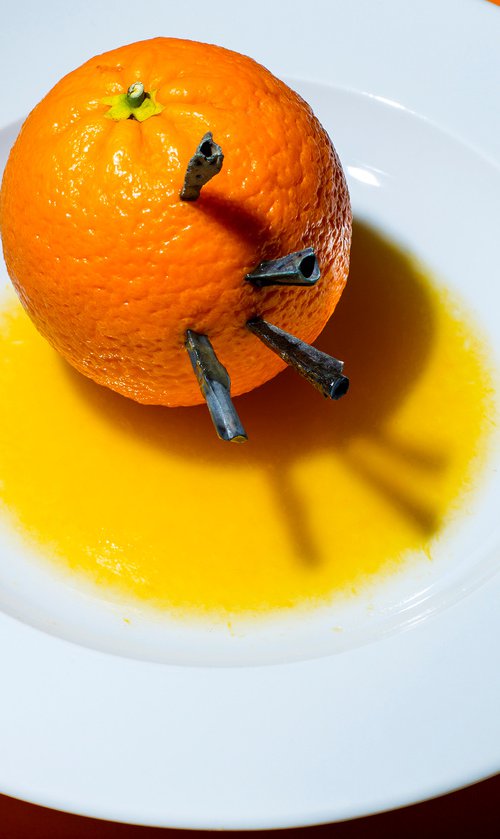 Injured Orange by Lionel Le Jeune
