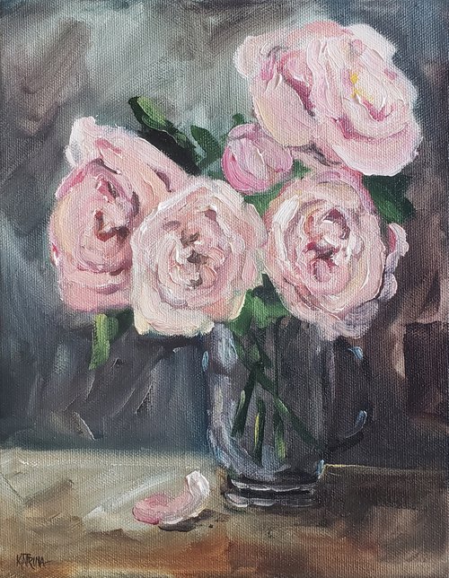 "Compassion" - Peonies - Flowers by Katrina Case