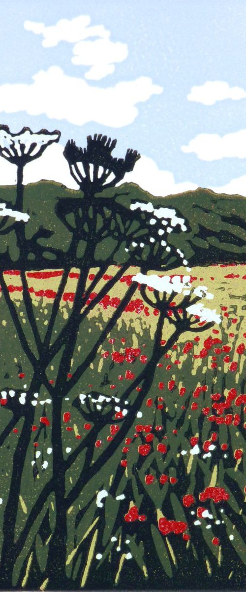 Poppies and Parsley by Alexandra Buckle