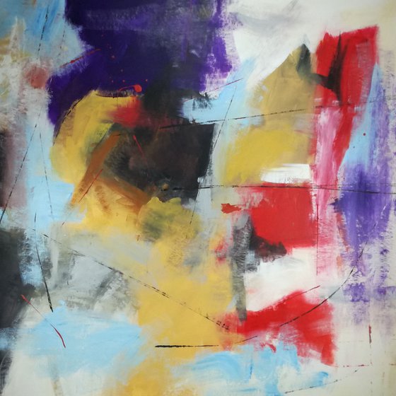 abstract-large-painting120x120 cm-title : abstract-c184