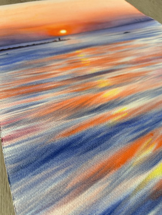 Evening Kiss of the Sun