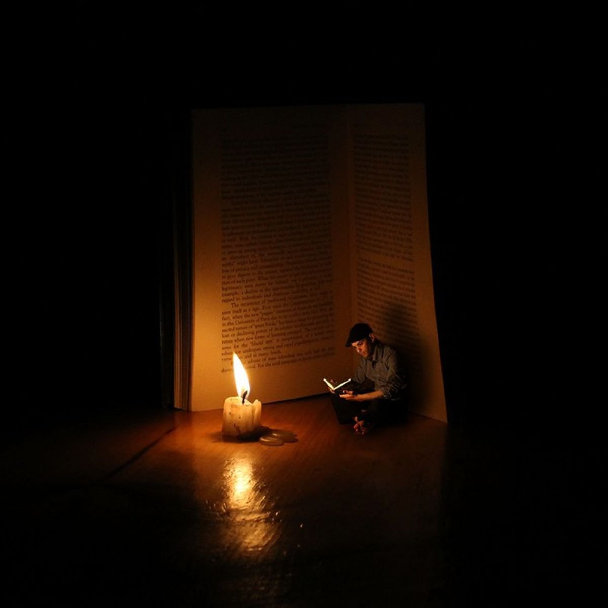 Book is Candle by Achraf Baznani