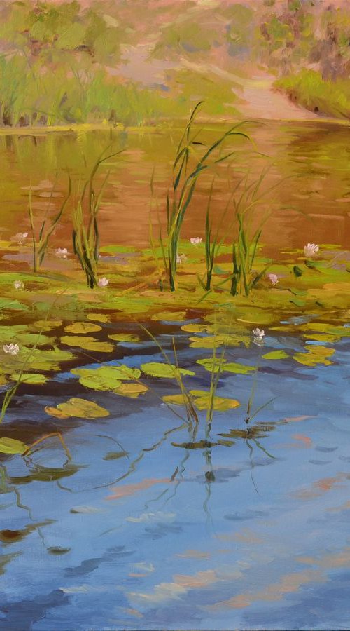 The river lilies by Ruslan Kiprych