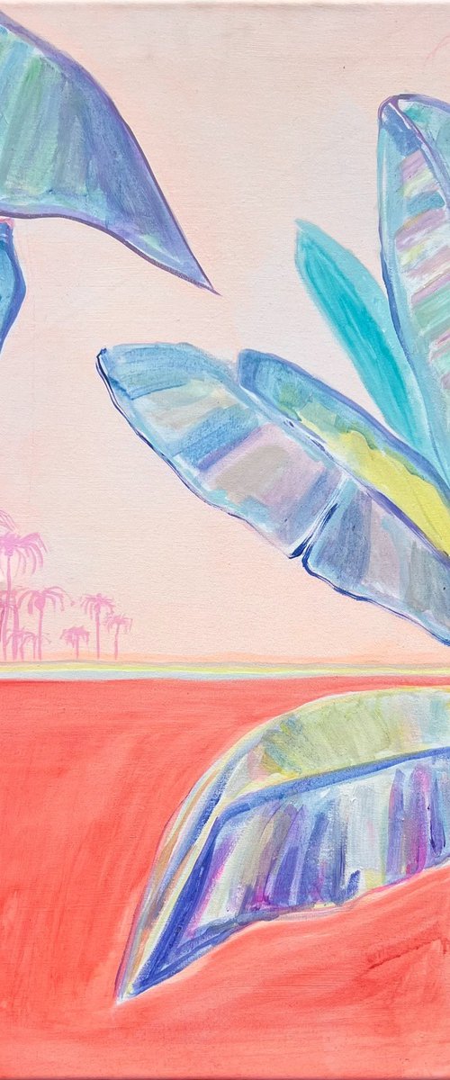 'Blue Bananas, Red Sands' by Kathryn Sillince