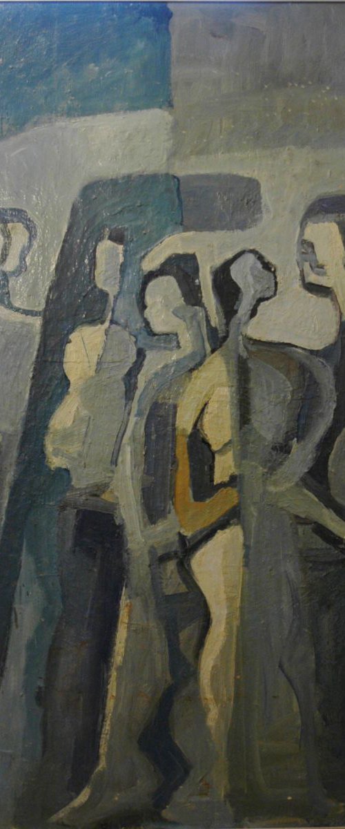 Composition in Blue by Andre Pallat