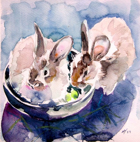 Cute rabbits collection II