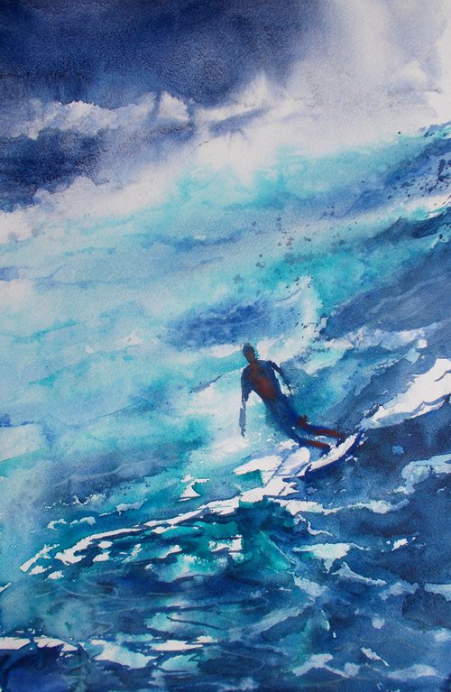 the surfer 3 by Giorgio Gosti