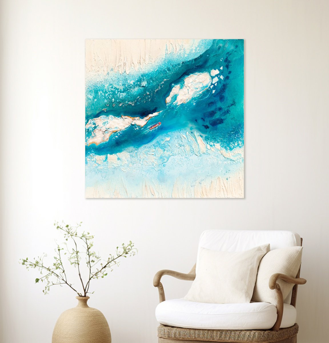 Arctic Path By Milena Gaytandzhieva, 28 X 28, Artwork For Sale On Artfinder