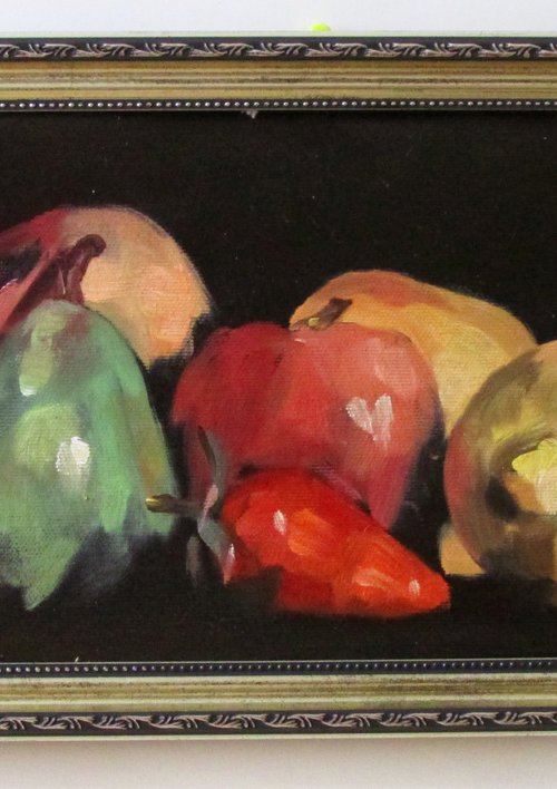 Fruits (framed) by Kateryna Bortsova