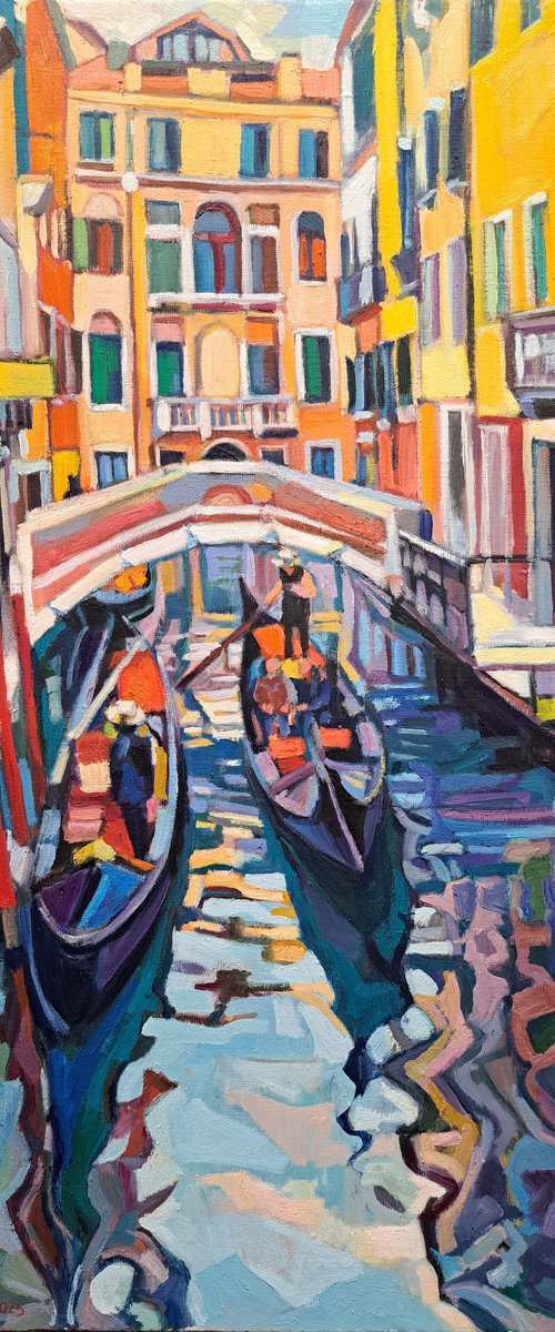 Gondoliers by Maja Đokić Mihajlović
