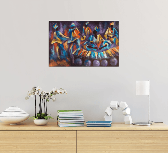 Music from Africa, Musical painting