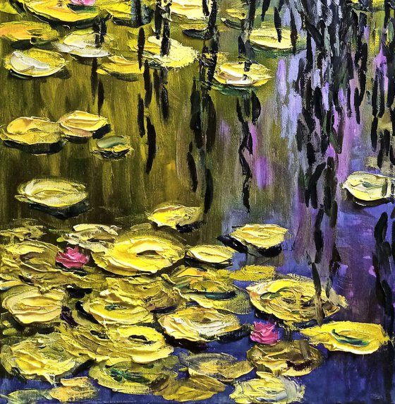 Impression. Water lilies 4