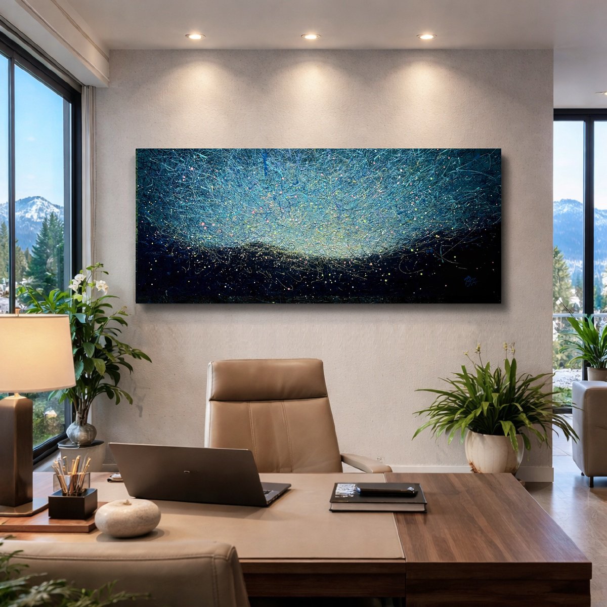  Open Horizon By Bogdana Antoniuk, 61 X 28, Artwork For Sale On Artfinder
