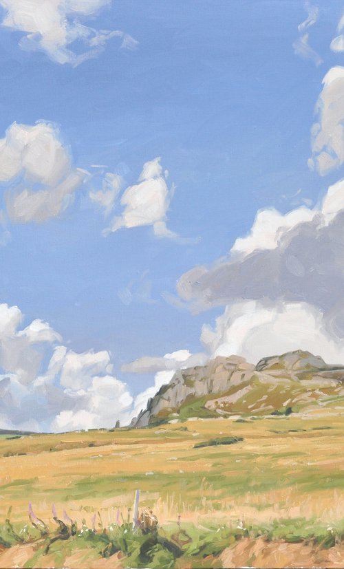 Rocks at les Estables by ANNE BAUDEQUIN