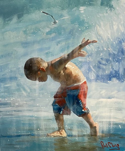Beach Boy Wants to Fly by Paul Cheng