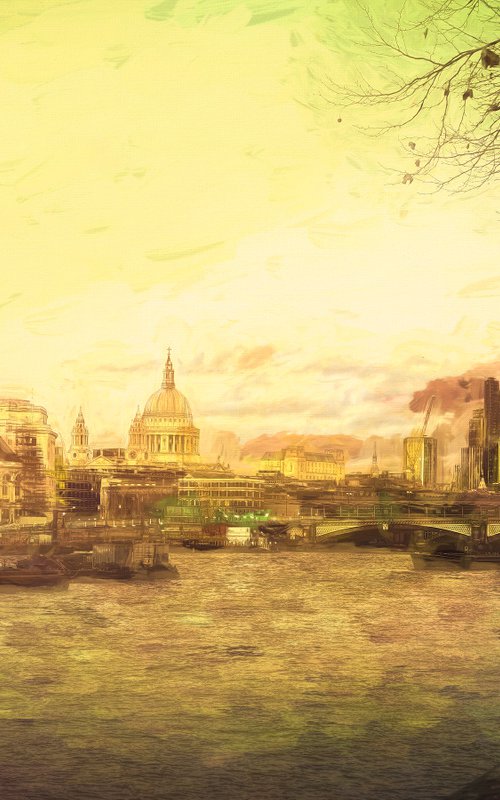 A painted London by Martin  Fry