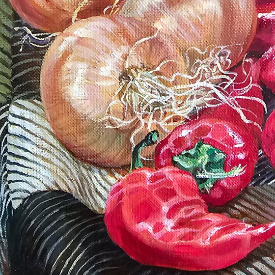Peppers and Onions