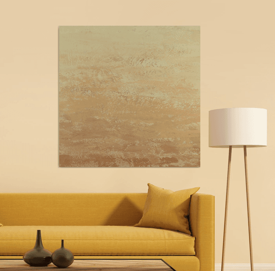 Warm Earth - Modern Abstract Expressionist Painting