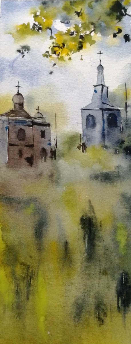 Church painting by Marina Zhukova