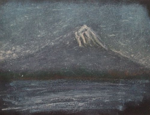 Mount Fuji at Dusk by David Lloyd