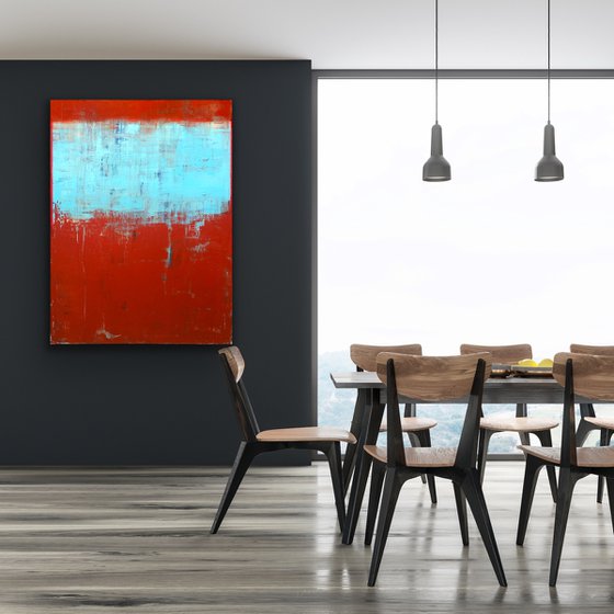 Weathered In Red (30x40in)