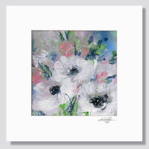 Blooming Bliss 8 - Floral Painting by Kathy Morton Stanion by Kathy Morton Stanion