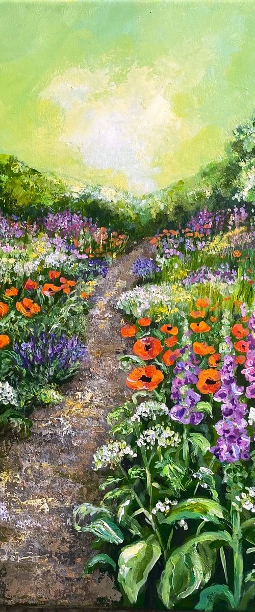 Up the Garden Path 2 by Colette Baumback