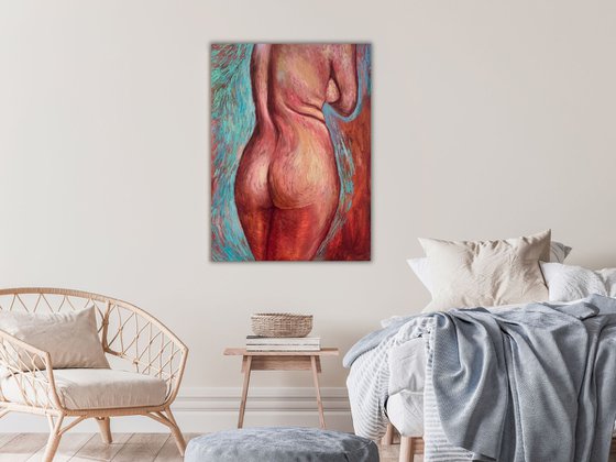 Nude Woman Painting